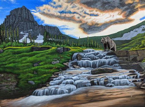 Montana Wildlife and Landscape Paintings - Montana Pallet Paintings