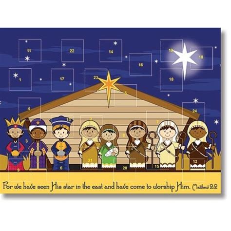 Nativity School Calendar - Farah Chrystal