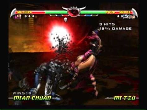 Mortal Kombat Deception-Mileena Arcade Ladder - YouTube