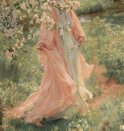 "Summer has Arrived" (detail), 1902 by Herbert Olivier | Ethereal ...