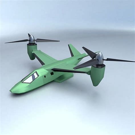 Aircraft concept vtol 3D model - TurboSquid 1290240