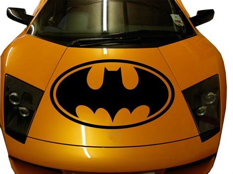 Custom Made Car Hood Batman Premium Decal Sticker Vinyl Sport Auto ...