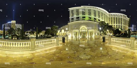 360° view of Las Vegas Bellagio Hotel - Alamy