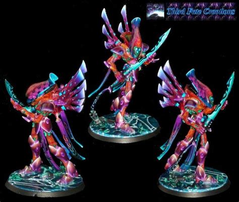 Cool Paint Job, Eldar, Original Colour Scheme, Warhammer 40,000, Wraithlord: | Warhammer figures ...