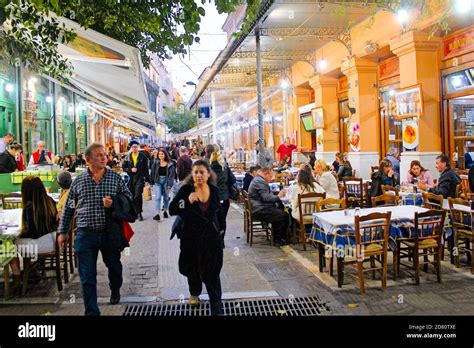 Monastiraki athens greece restaurants hi-res stock photography and ...