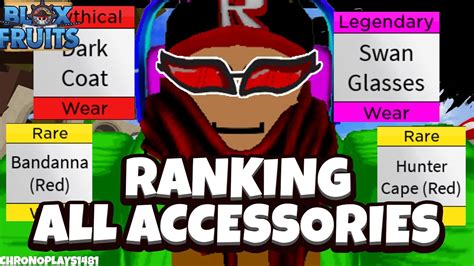 All Accessories Ranked Update 15 - Blox Fruits Update 15 [Roblox] - YouTube