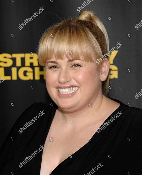 Actress Rebel Wilson Arrives Premiere Feature Editorial Stock Photo ...