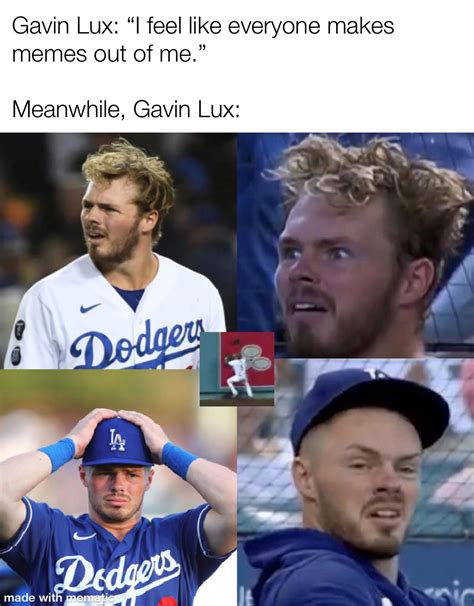 Let the memes flow through you, Gavin : r/Dodgers