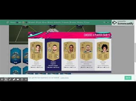 FIFA 19 Draft Simulator | FUTBIN - YouTube