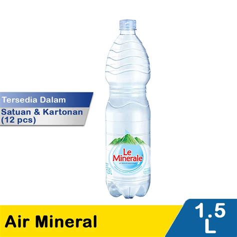 Le Minerale Air Mineral 1500mL | Klik Indomaret