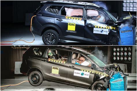 Kia Carens Vs Maruti Ertiga - Crash Test Ratings Compared | CarDekho.com