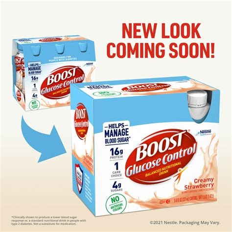 Boost Glucose Control Ready to Drink Nutritional Drink, Creamy ...