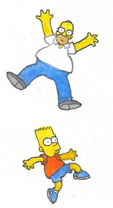 Bart and Homer by brazilianferalcat on DeviantArt