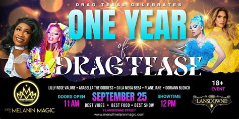 Drag Tease - ONE YEAR ANNIVERSARY BRUNCH (only for Sept 25!), Lansdowne Pub, Boston, 9 October 2022