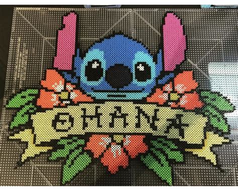 Perler Bead Stitch Lilo Stitch Disney Perler Bead Patterns Pearler | The Best Porn Website