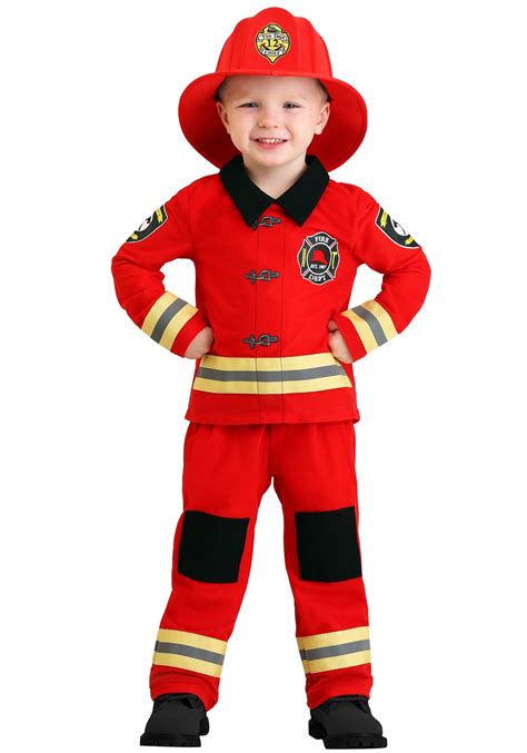 Toddler Friendly Firefighter Costume - Walmart.com