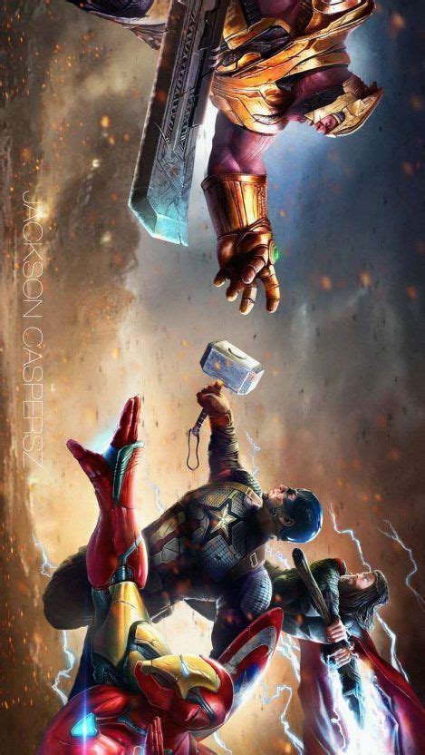 Thanos vs Avengers Endgame Battle iPhone Wallpaper Thanos Marvel, Marvel Avengers, Marvel Comics ...