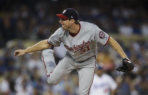 Max Scherzer in total control as Nationals edge Dodgers - The Boston Globe