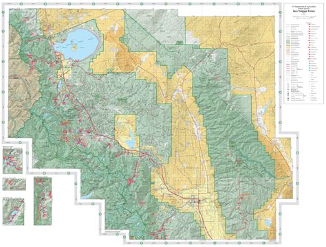 Inyo National Forest Map