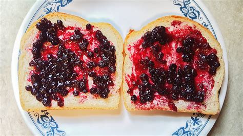 Blueberry jam sandwich | Sandwich Tribunal