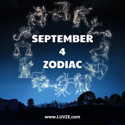 September 4th Zodiac Sign - Luvze