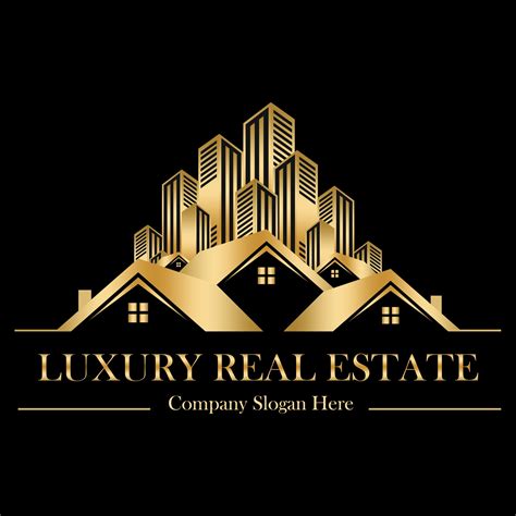 Luxury Real Estate Logo Design – GraphicsFamily