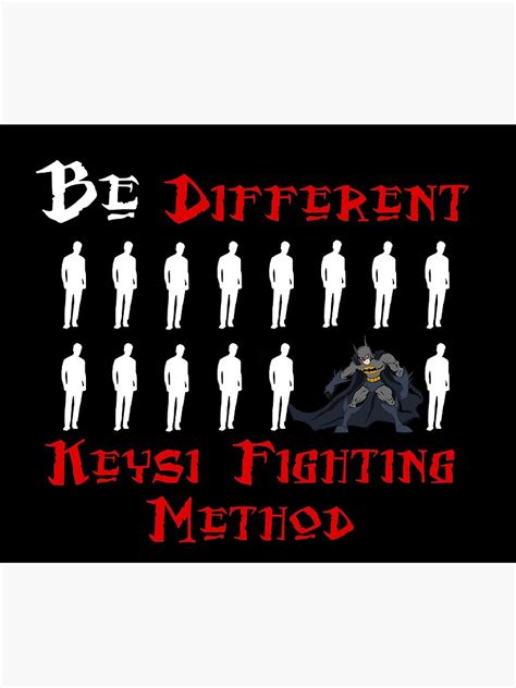 "Keysi Fighting Method Be Different" Framed Art Print by MartialArtsNerd | Redbubble