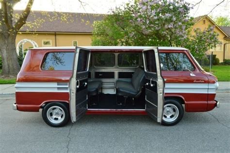 1963 Chevrolet Corvair Greenbrier Van for sale: photos, technical specifications, description