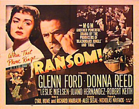 Ransom! Original 1956 U.S. Half Sheet Movie Poster - Posteritati Movie Poster Gallery