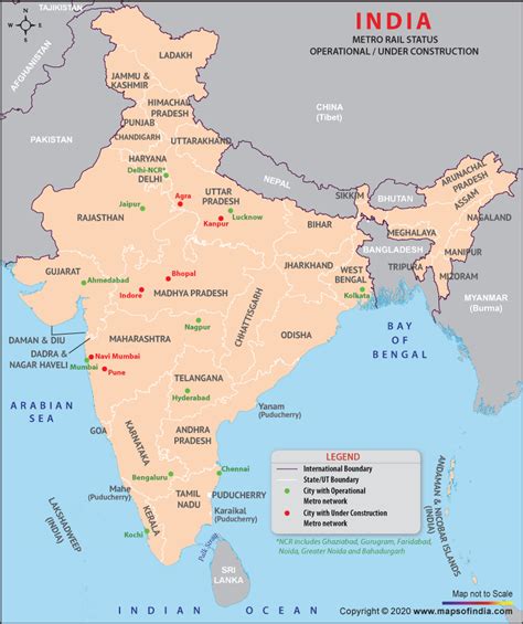 City Map Of India – Verjaardag Vrouw 2020