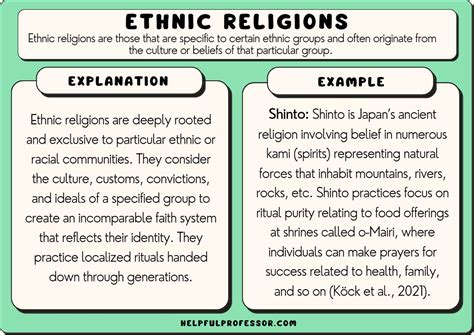 10 Ethnic Religion Examples (2024)