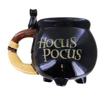 Disney Hocus Pocus Sanderson Sisters Cauldron Potion 3D Sculpted Ceramic Mug