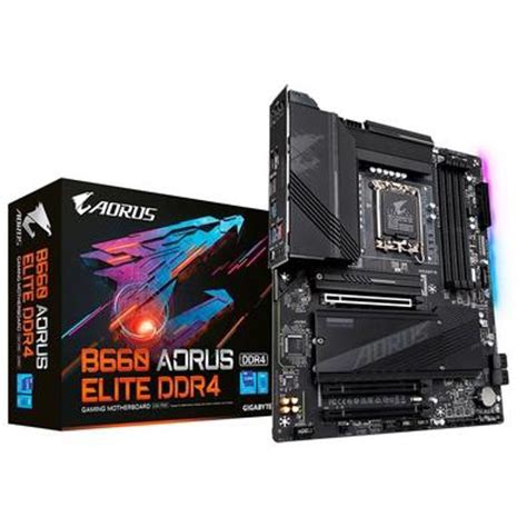 Gigabyte B660 AORUS ELITE DDR4 Motherboard - Specs, Compare Prices | Pangoly