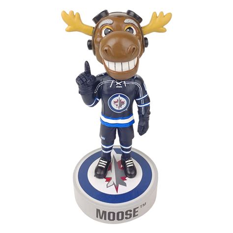 WINNIPEG JETS MASCOT BOBBLEHEAD MICK E. MOOSE - Walmart.com - Walmart.com