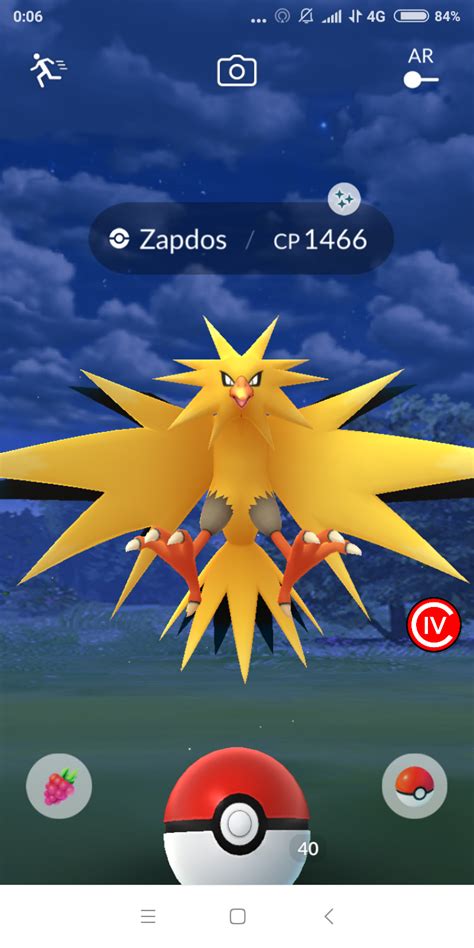 Fajarv: Zapdos Pokemon Go