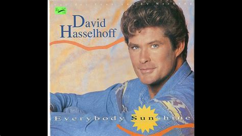 B1 It Feels So Right - David Hasselhoff – Everybody Sunshine 1992 Vinyl ...