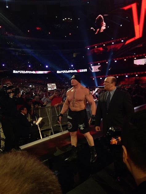 Photo: Brock Lesnar Making His Entrance - WrestlingInc.com