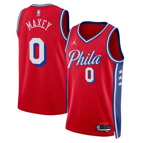 Philadelphia 76ers Jordan Statement Edition Swingman Jersey - Red ...