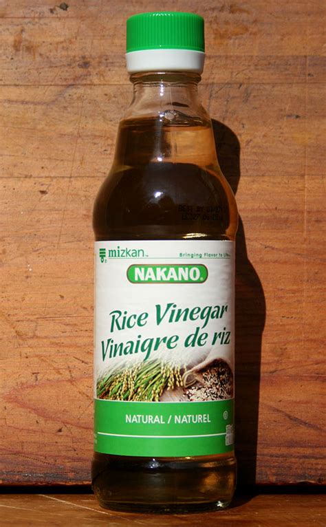 Rice Vinegar (aka Rice Wine Vinegar) - CooksInfo