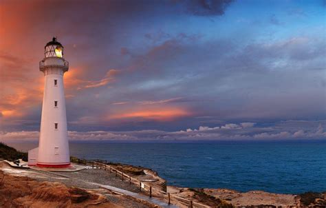 Lighthouse Sunset Wallpapers - Top Free Lighthouse Sunset Backgrounds - WallpaperAccess