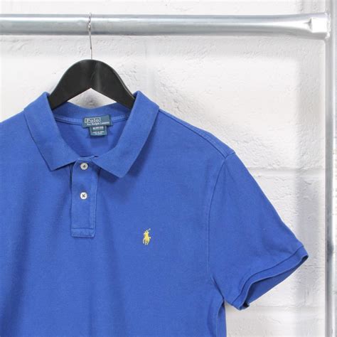 Polo Ralph Lauren Women's Blue Polo-shirts | Depop