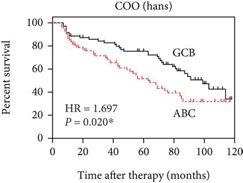 Survival analyses of enrolled DLBCL patients. The overall survival of... | Download Scientific ...