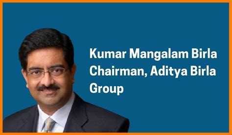 Kumar Mangalam Birla: Chairman of Aditya Birla Group | Masters in ...