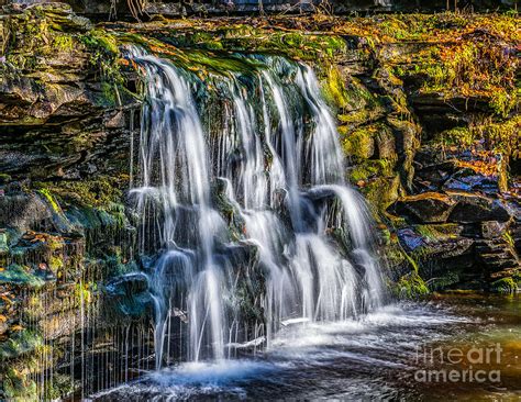 Waterfall in the Glen Photograph by Nick Zelinsky Jr - Fine Art America