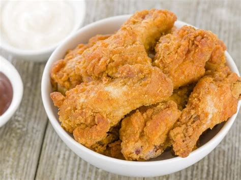 Mustard Fried Chicken Wings Recipe | CDKitchen.com