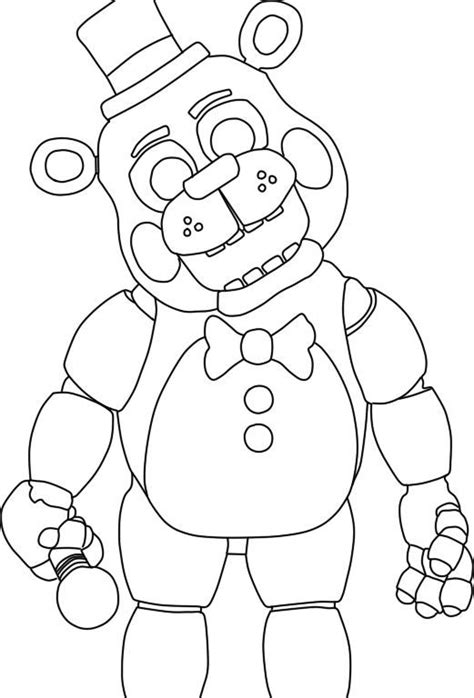 five nights at freddys coloring pages free - Various Five Nigh… | Fnaf coloring pages, Five ...