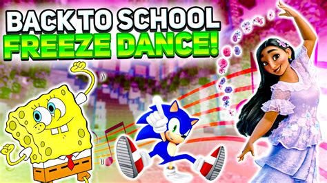 Back To School Games For Kids - Freeze Dance!