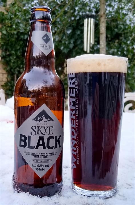 Skye Black from the Isle of Skye Brewing Company. This is not a stout ...