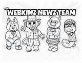 Webkinz Coloring Pages To Print sketch template