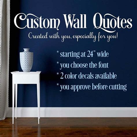 Custom Wall quote, Custom wall decal, Custom Wall Art ♥ ♥ ♥ ♥ ♥ ♥ ♥ ♥ ♥ ♥ ♥ ♥ ♥ ♥ ♥ ♥ ♥ ♥ ♥ ♥ ...